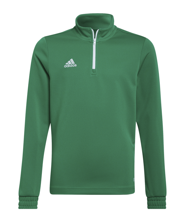 adidas Entrada 22 HalfZip Sweatshirt Kids Grün - gruen
