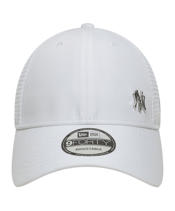 New Era MLB New York Yankees Flawless 9Forty Trucker Cap Weiß - weiss