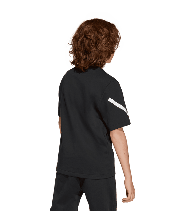 adidas Z.N.E. T-Shirt Kids Schwarz - schwarz