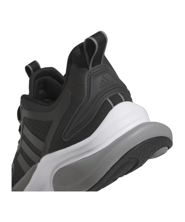 adidas AlphaBounce Laufschuh - schwarz