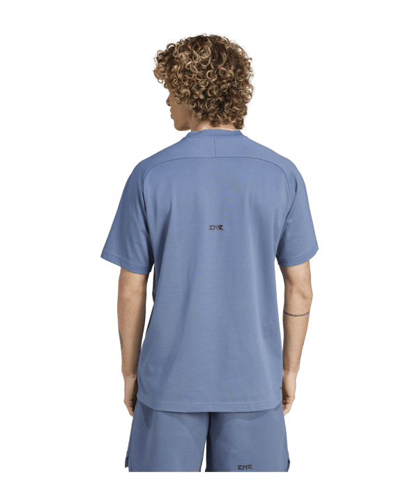 adidas Z.N.E. T-Shirt Blau - blau