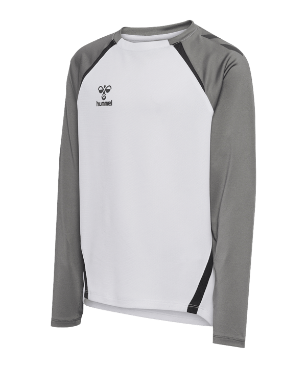 Hummel Lead 2.0 Crew Sweatshirt Kids Weiss F9396 - weiss