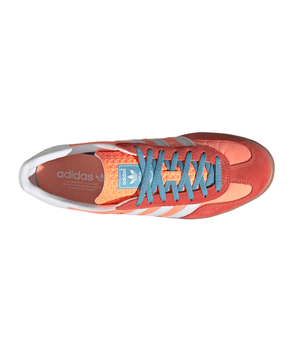 adidas Originals Gazelle Indoor Orange Weiss - orange