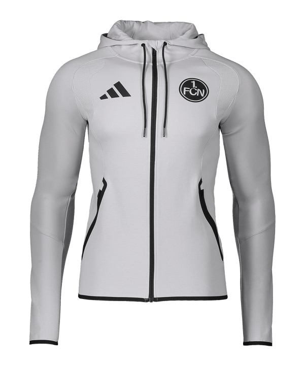 adidas 1. FC Nürnberg Travel Jacke Grau