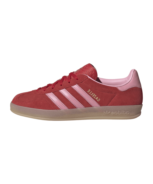 adidas Gazelle Indoor W Damen Rot - rot
