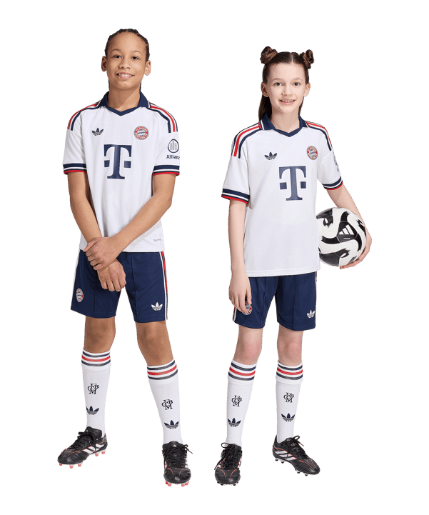 adidas FC Bayern München Korte broek Away 2026/2027 Kinderen Blauw - blauw