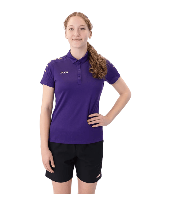 JAKO Classico Polo Donna Viola C10 - lilla
