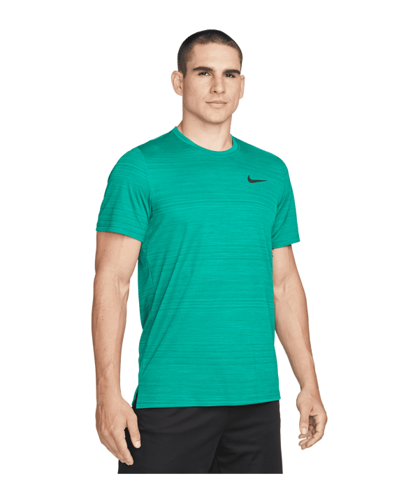Nike Superset T-Shirt Training Grün Schwarz F365 - gruen
