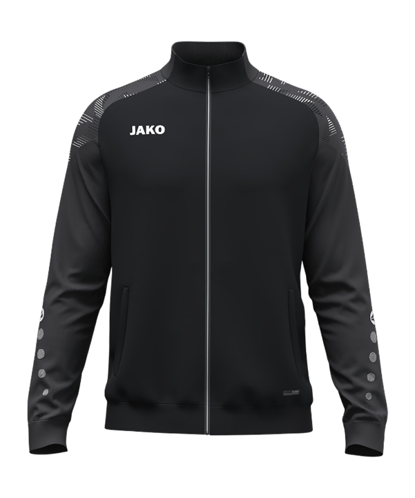 JAKO Sonic Trainingsjacke Schwarz F801 - schwarz