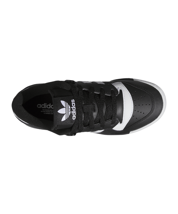 adidas Originals Rivalry Low Kids Schwarz Weiss - schwarz