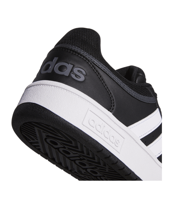 adidas Hoops 3.0 Low Classic Vintage Schwarz - schwarz