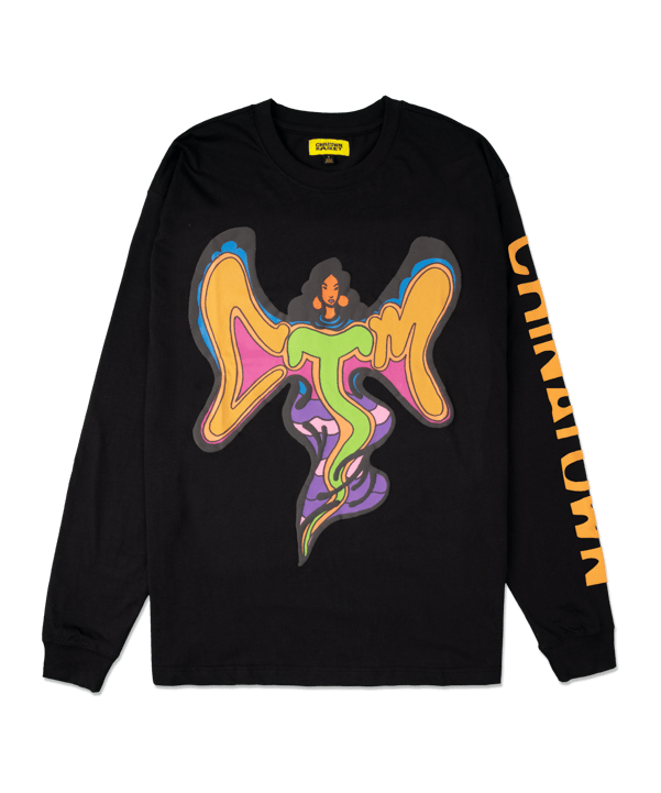 Market Goddess Longsleeve Schwarz - schwarz