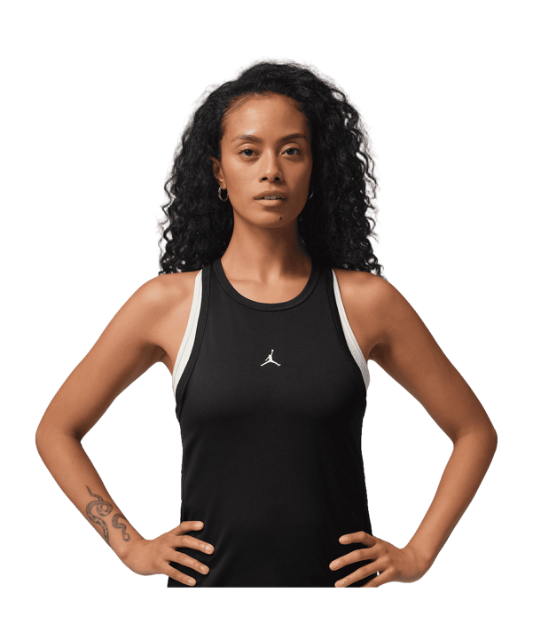 Jordan Sport Essentials Canottiera Donna Nero C010 - nero