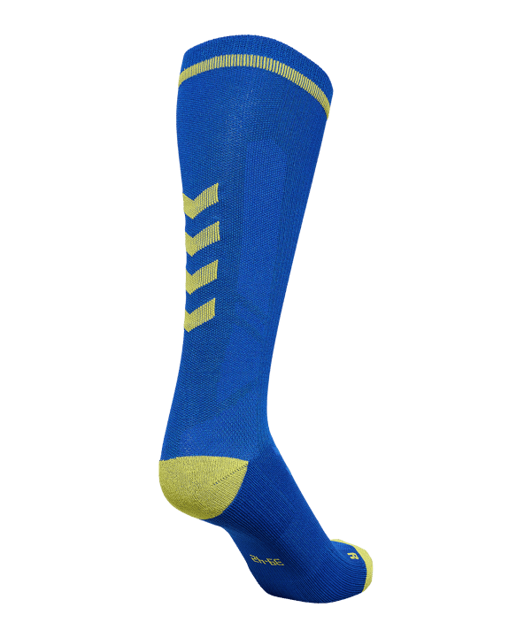 Hummel Elite High Socken Blau Gelb F8606 - blau