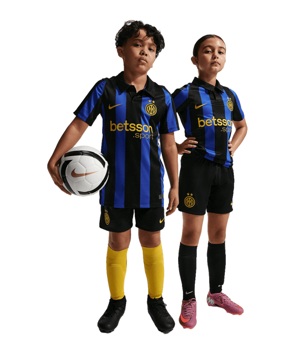 Nike FC Inter Pantaloncini Home 2026/2027 Kids Nero C010 - nero