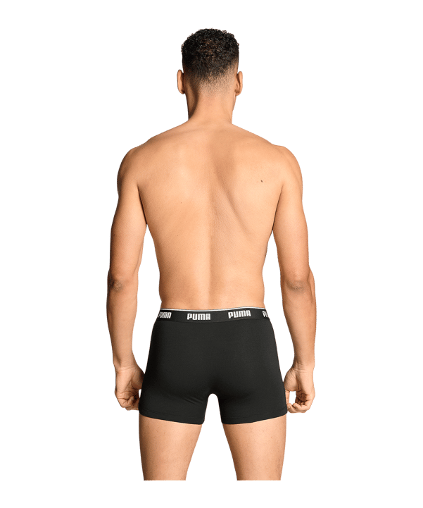 PUMA EVERYDAY BASIC 3er Pack Caleçon boxer Noir C001 - noir