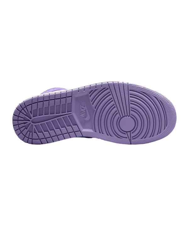 Jordan Air 1 Mid Damen Lila Weiss F504 - lila
