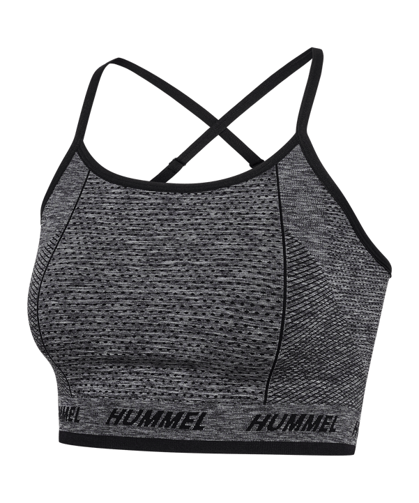 Hummel Te Cami Seamless Tanktop Damen Schwarz F2508 - schwarz