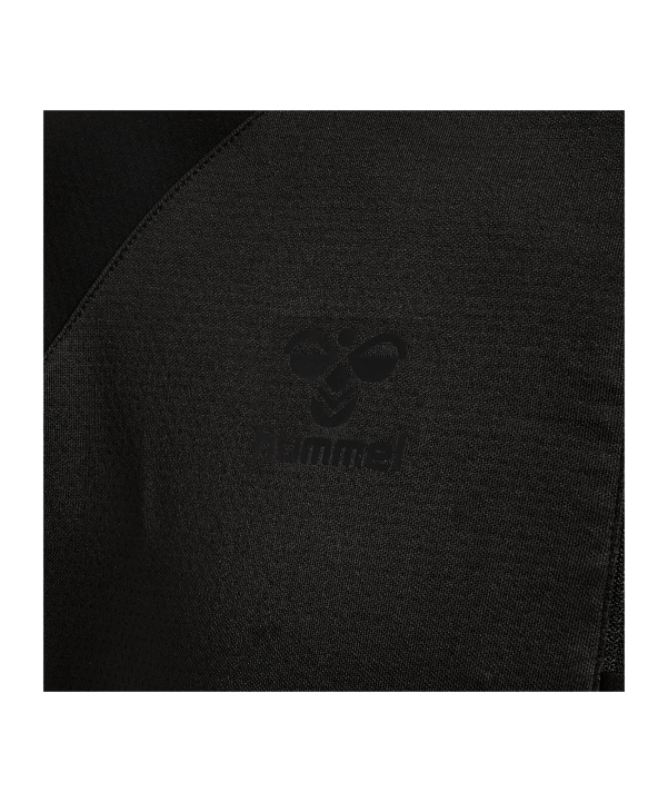 Hummel LP10 Half Zip Sweatshirt Schwarz F2001 - schwarz