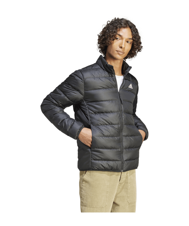 adidas Essentials Down Jacke Schwarz - schwarz
