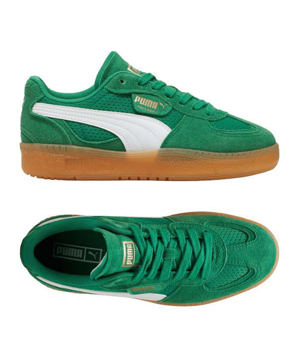 PUMA Palmero Moda Vintage Sneaker Damen Grün F03 - gruen