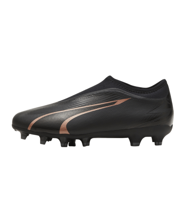 PUMA ULTRA Match LL FG/AG Eclipse Jr Kids Schwarz Bronze F02 - schwarz