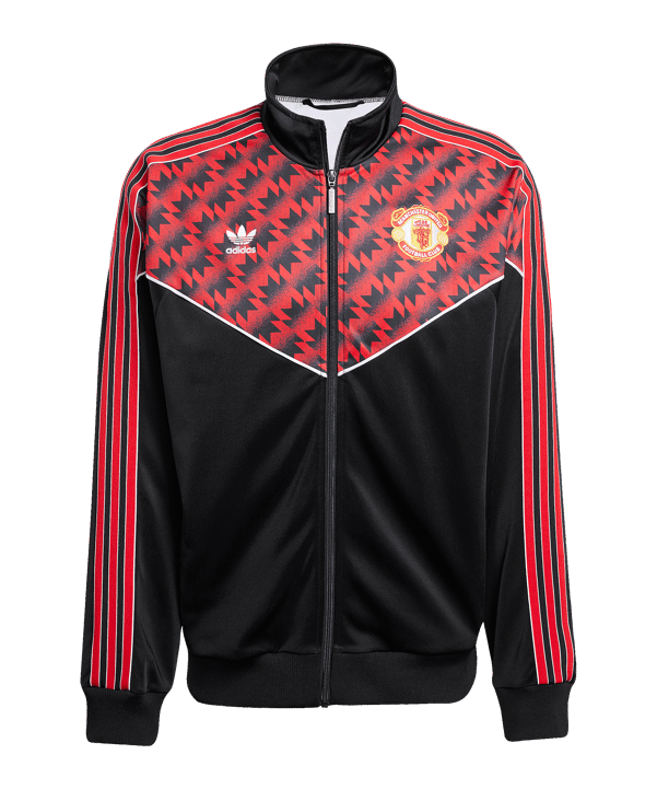 adidas Manchester United 1991 Trainingsjacke Schwarz - schwarz