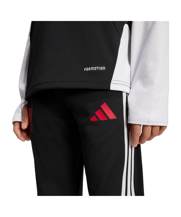 adidas FC Liverpool Tiro Pantaloni da allenamento Bambini Nero - nero