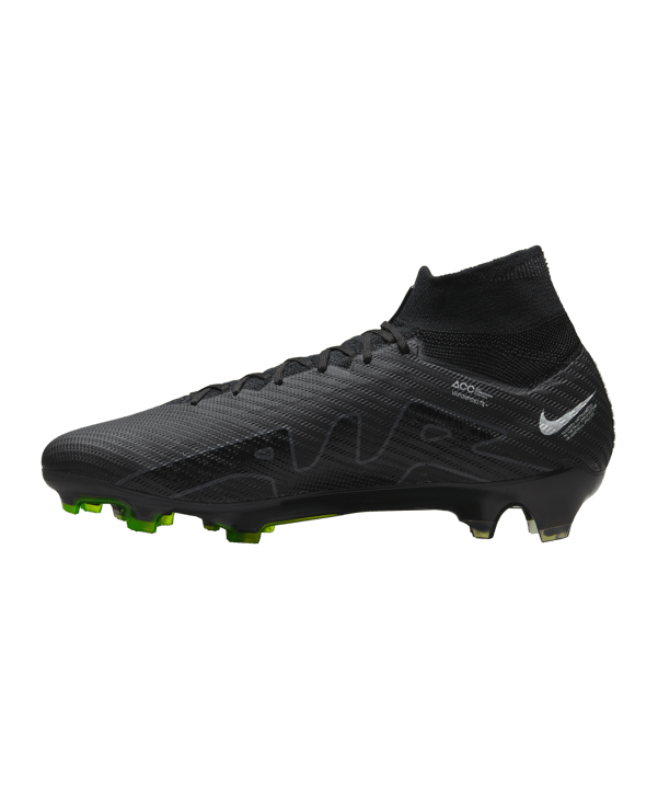 Nike Air Zoom Mercurial Superfly IX Shadow Elite FG Schwarz Grau F001 - schwarz