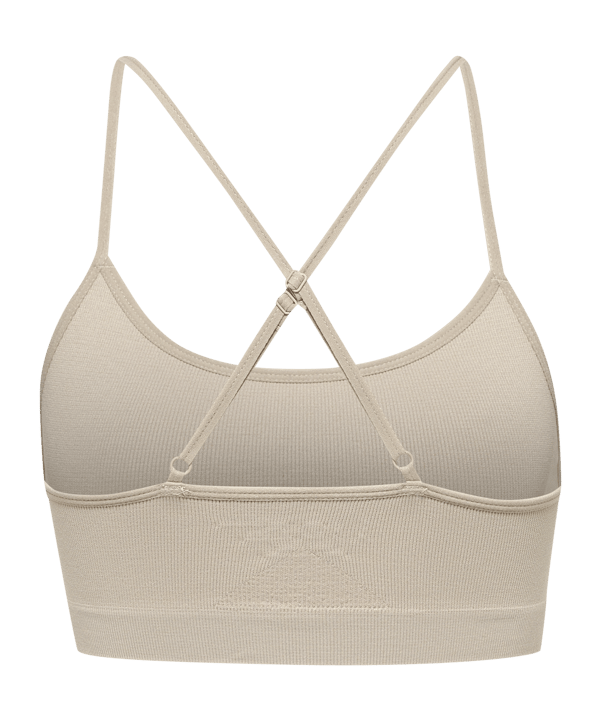 Hummel hmlJUNO Seamless Sport-BH Damen Grau F2119 - grau