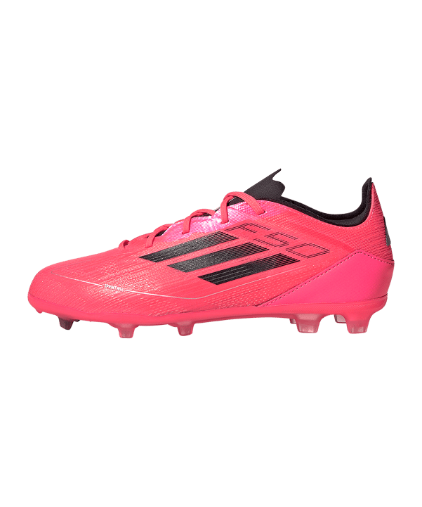 adidas F50 Pro FG Vivid Horizon Kids Pink Schwarz - rosa