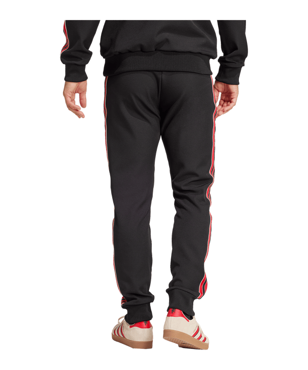 adidas Manchester United Trainingshose Schwarz - schwarz
