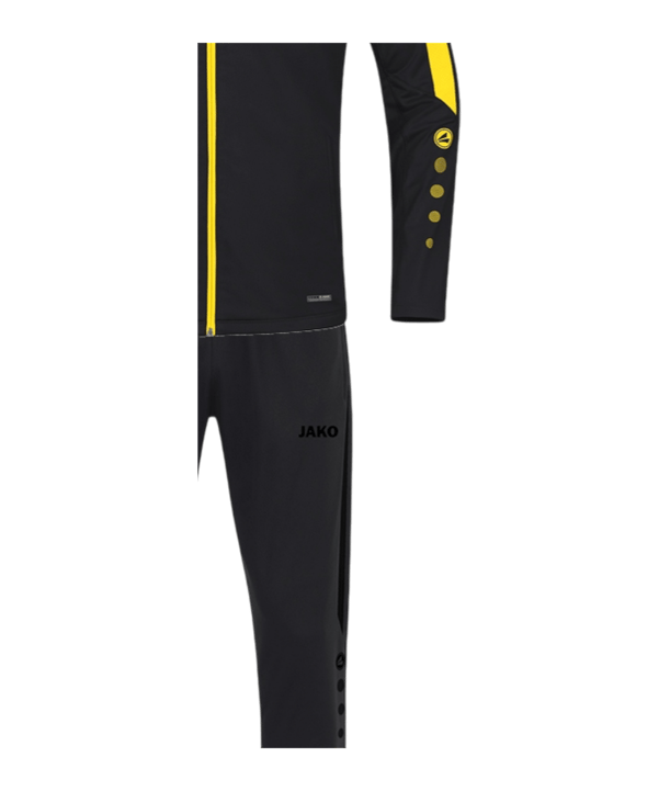 JAKO One Power Trainingsanzug Kids Schwarz F803 - schwarz