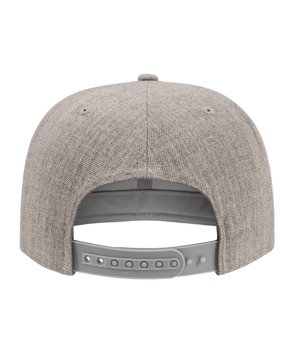 Merch Classic Snapback Cap Heather Grey - grau