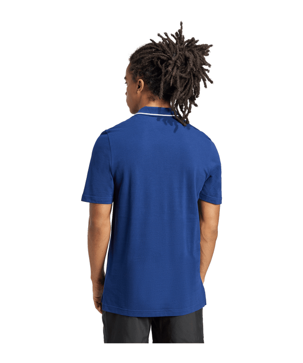 adidas Essentials Small Logo Polo Blau - blau