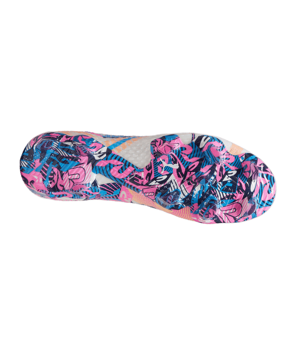 PUMA FUTURE 7 Ultimate FG/AG Volume Up Weiss Blau F01 - weiss