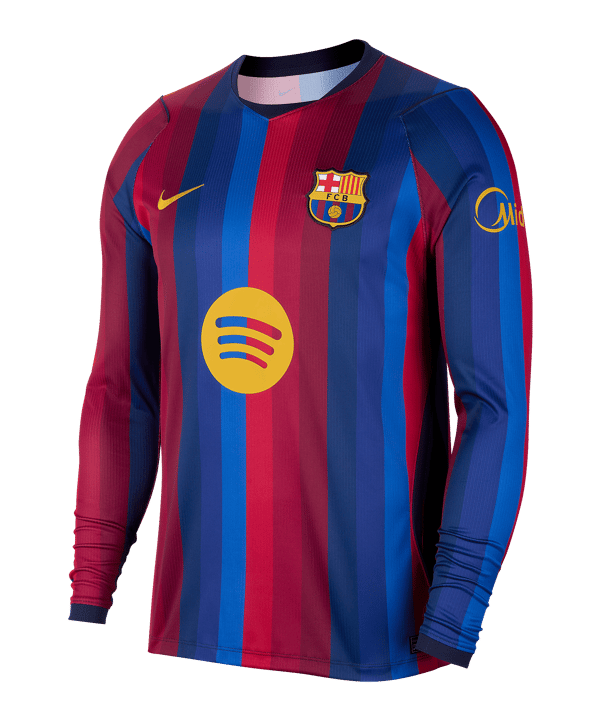 Nike FC Barcelone Maillot à manches longues Home 2026/2027 Rouge C683 - rouge