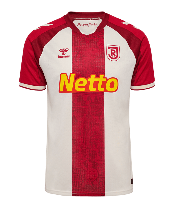 hummel SSV Jahn Regensburg Trikot Home 2026/2027 Weiß F9186