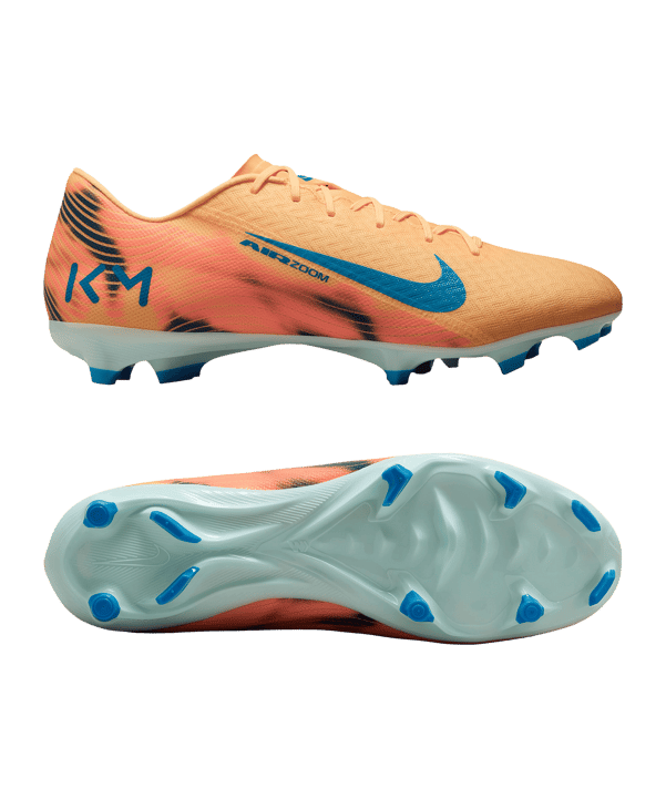 Nike Air Zoom Mercurial Vapor XVI Academy FG/MG Kylian Mbappe Signature Orange F801 - orange