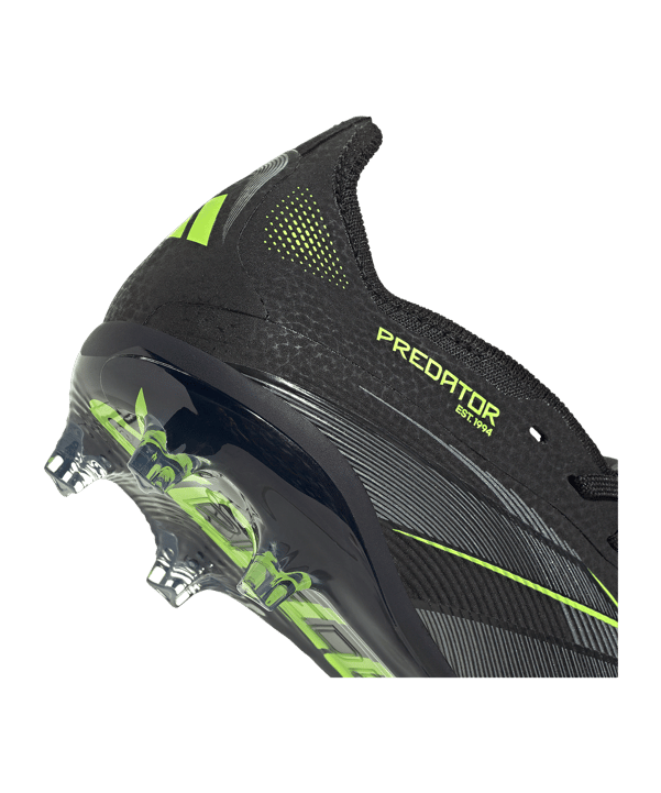 adidas Predator Elite FT FG Electric Stealth Kids Schwarz - schwarz