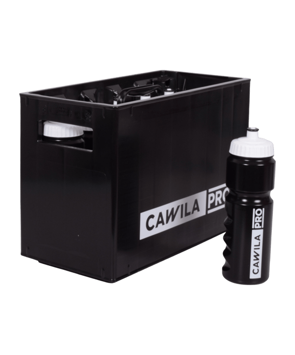 Cawila PRO Flaschenkorb inkl.10  Flaschen Schwarz - schwarz