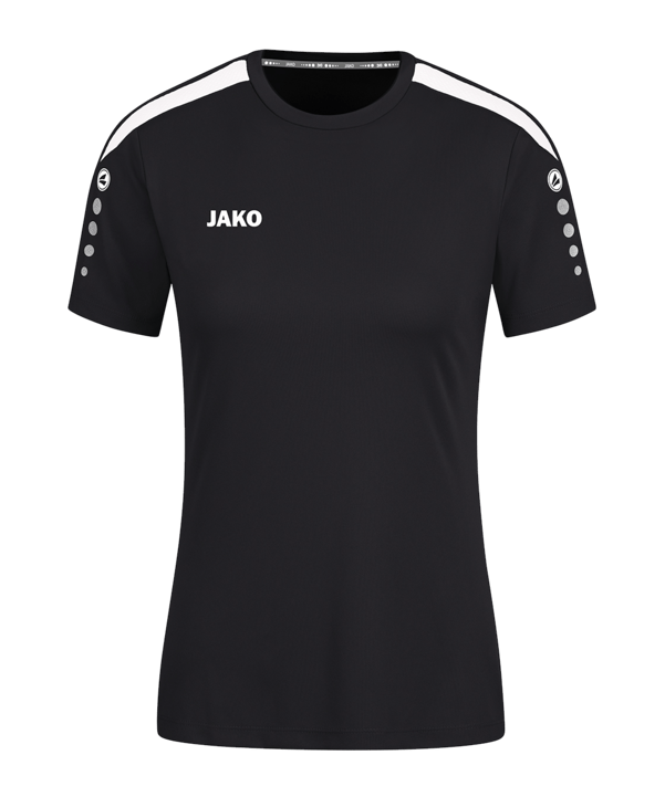 JAKO Power Trikot Damen Schwarz Weiss F800 - schwarz