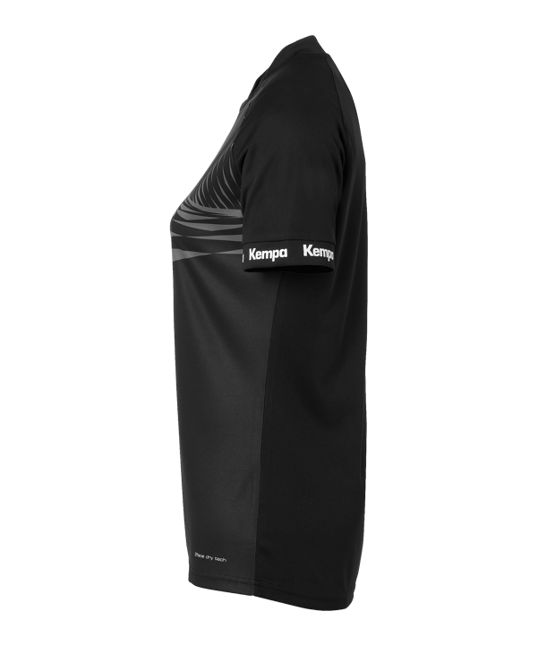 Kempa Shirt Vrouwen Zwart K001 - zwart