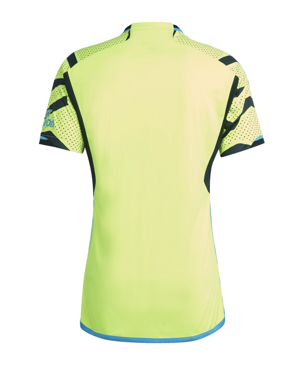 adidas FC Arsenal London Trikot Away 2023/2024 Gelb Schwarz - gelb
