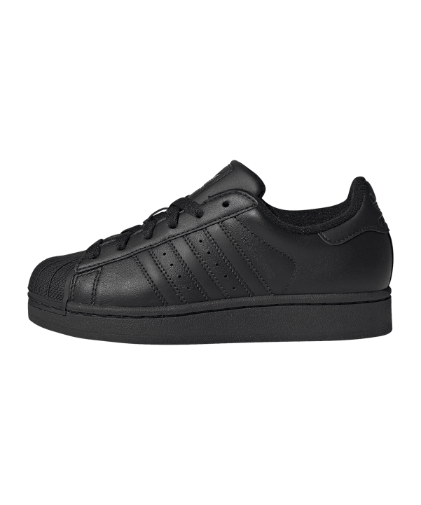 adidas Originals Superstars II Kids Schwarz - schwarz