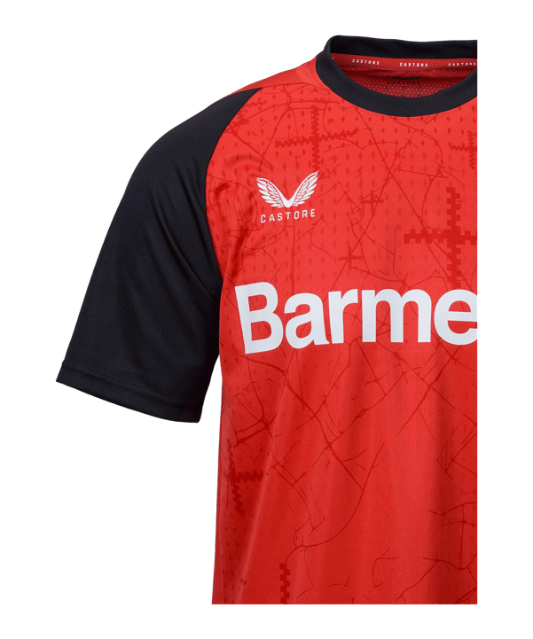 Castore Bayer 04 Leverkusen Trikot Home 2024/2025 Rot F072 - rot
