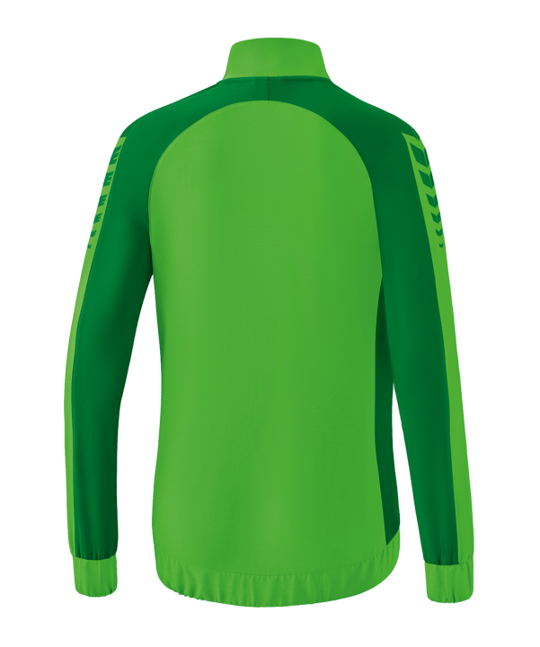 Erima Six Wings Präsentationsjacke Damen Grün - gruen