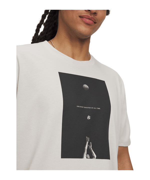 Under Armour Curry Greatest Shooter T-Shirt Weiß F110 - weiss