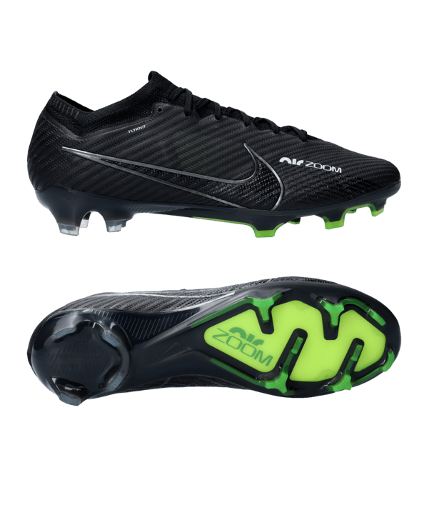 Nike Air Zoom Mercurial Vapor XV Shadow Elite FG Schwarz Grau F001 - schwarz