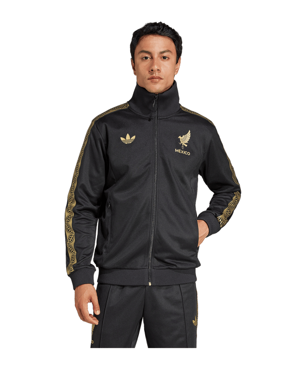 adidas Mexico Trainingsjacke Schwarz - schwarz